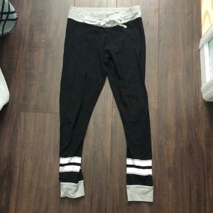 VS PINK campus sweat leggings